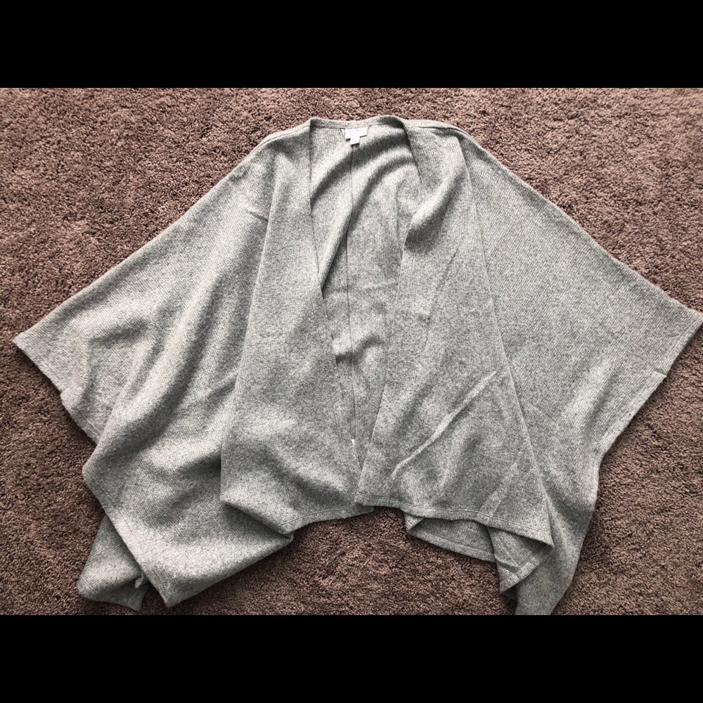 Knit Maternity Poncho